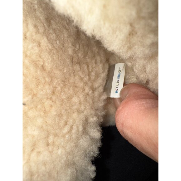 NWOT Cozetta UGG Braid Natural Cream Sheepskin Slip On Slippers Slides Size 12 - Picture 15 of 15